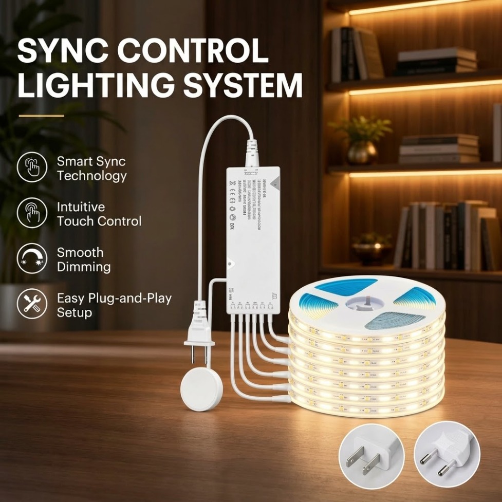 Kitchen Gadgets Cabinet - Striscia LED COB con Controllo Touch