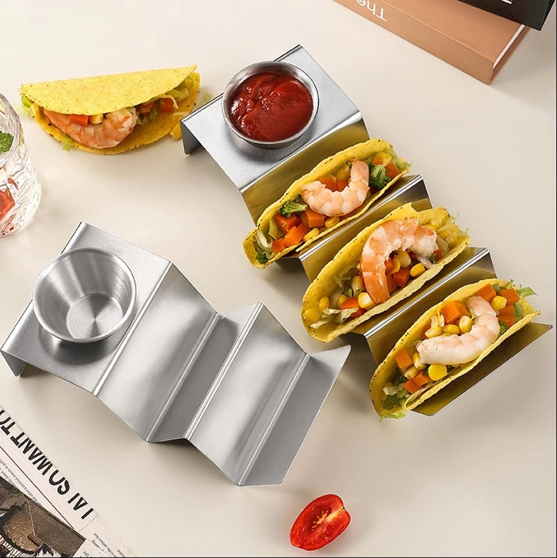 Kitchen Gadgets Of 2025 - 2025 Porta taco in acciaio inossidabile