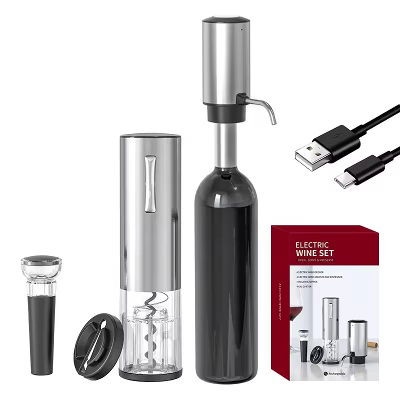 Electric Can Opener - 2024 Nuovo design Set apribottiglie elettrico