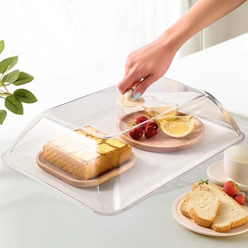 Kitchen Gadgets Organizer - WORTHBUY Coperchio per alimenti in plastica