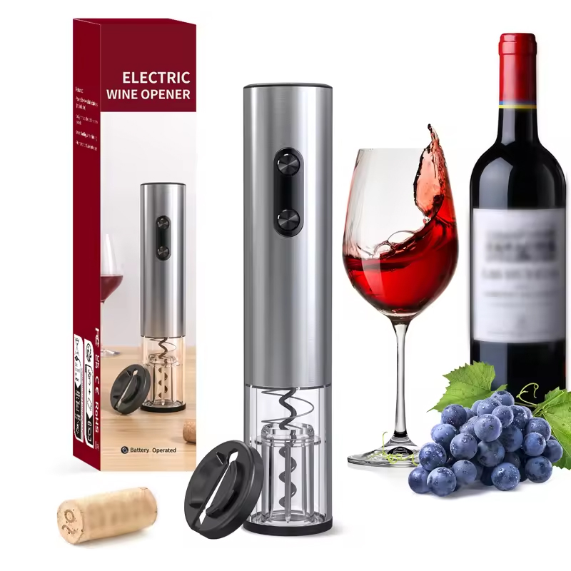 Electric Can Opener - 1/4 pezzi apribottiglie elettrico per vino