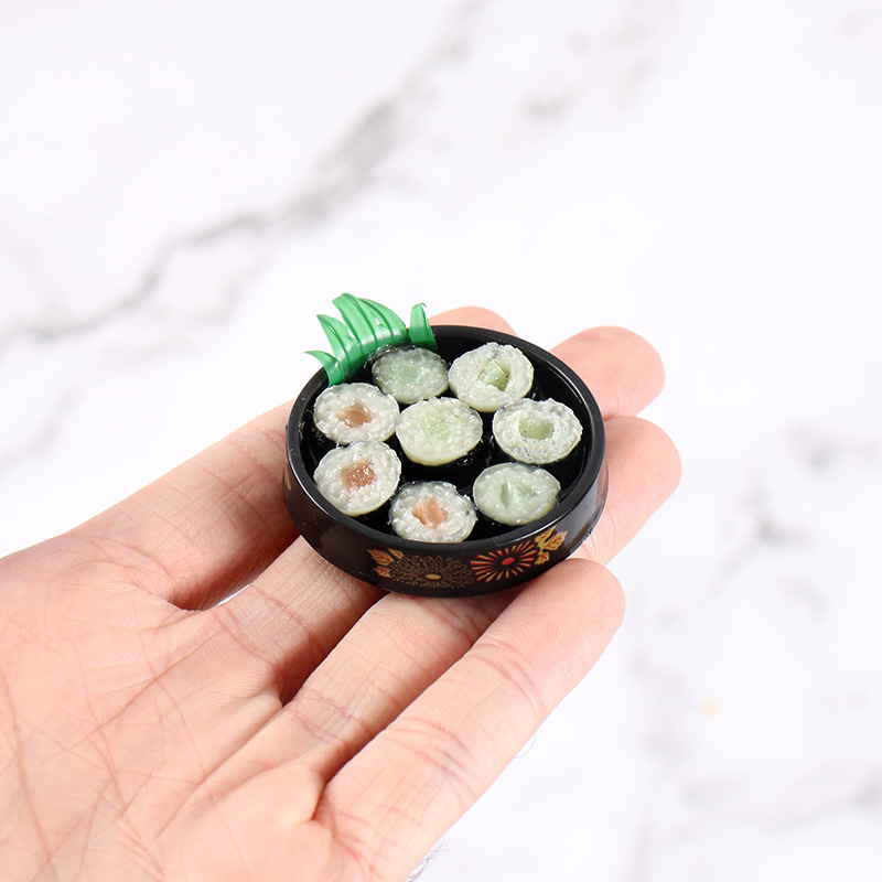 Kitchen Gadgets Gold - Mini Set Sushi con Motivo Dorato,