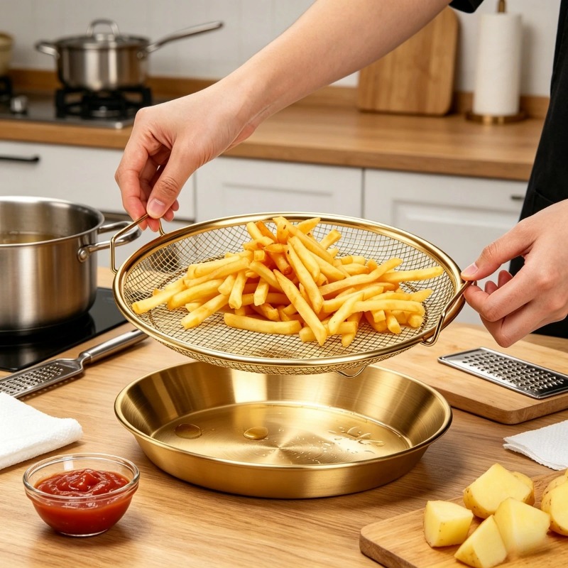 Cestello a rete resistente per - Kitchen Gadgets Gold recensione e prezzo