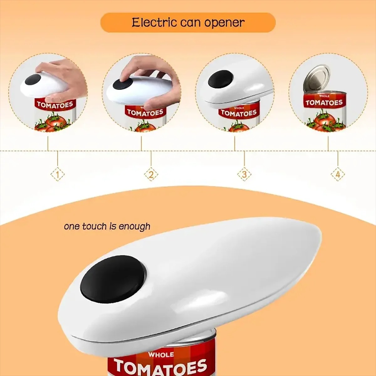 Apriscatole elettrico automati - Electric Can Opener recensione e prezzo