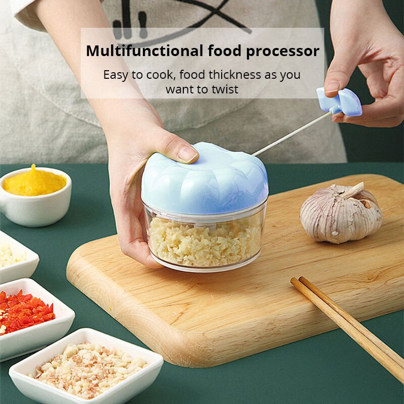1pc Blu/Rosa Manuale Aglio Sch - Kitchen Gadgets Blender recensione e prezzo